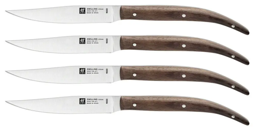 Betrouwbaar Zwilling steakmessenset 10 cm palissander 4 stuks