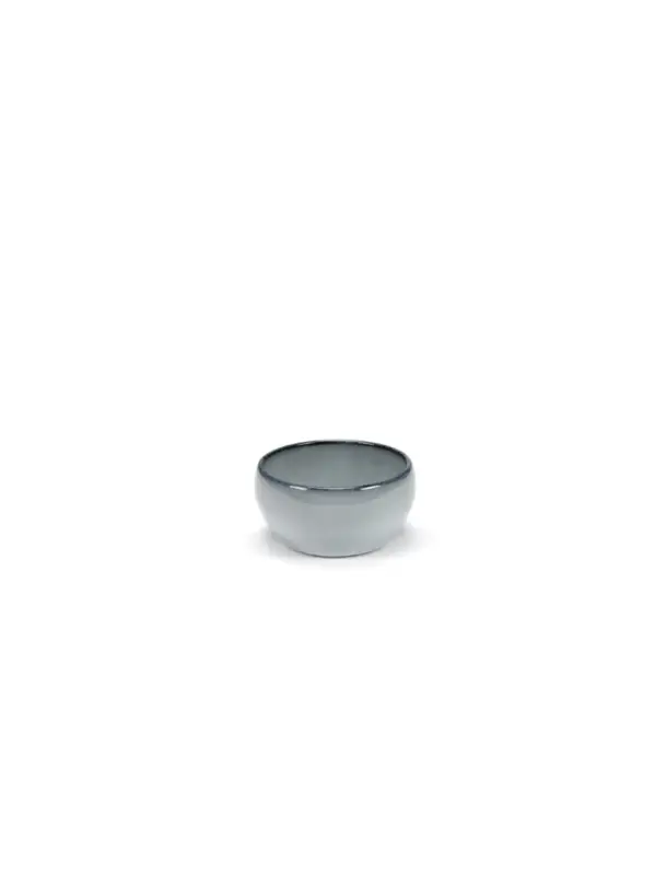 Rechtstreeks Van De Fabrikant Serax Pure kom S ø 9 cm keramiek Blue Glazed