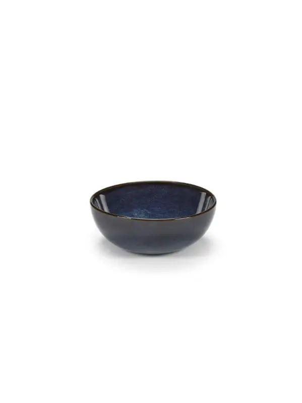 Serax Pure kom M ø 16 cm keramiek Dark Blue Glazed Gecertificeerd