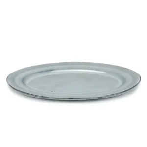Dagaanbieding Serax Pure ovale serveerschaal ø 38 x 26 cm keramiek Blue Glazed