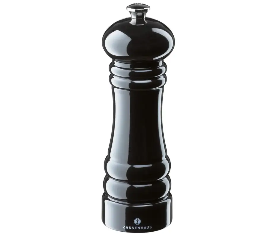Zassenhaus Berlin pepermolen 18 cm hout glanzend zwart Merkproduct
