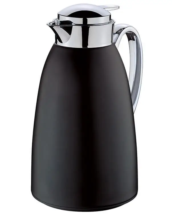 Merkproduct Cilio Venezia thermoskan 1 liter rvs mat zwart