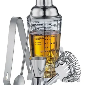 Cilio Cosmopolitan cocktailset rvs 5-delig Populair
