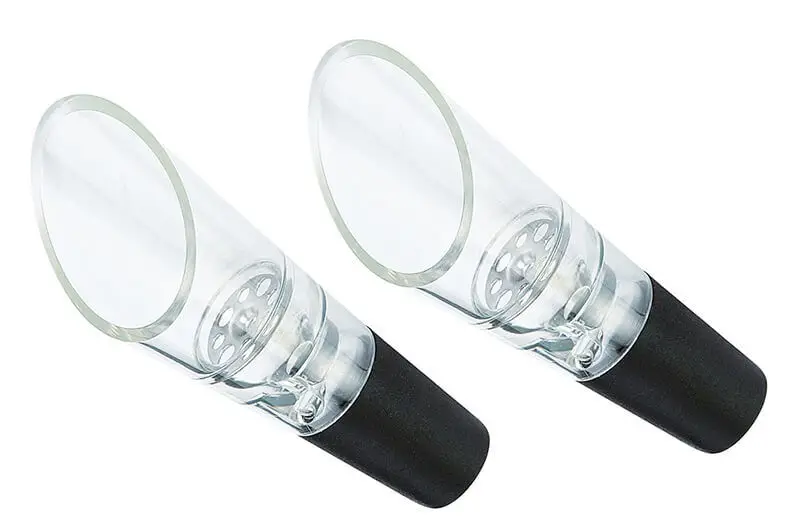 Weekendaanbieding Cilio wijnbeluchter 8 cm kunststof 2 stuks