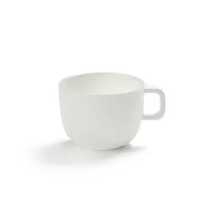 Serax Base espressokop 100 ml porselein wit mat ø 6 hoogte 4,5 cm Lage Prijs