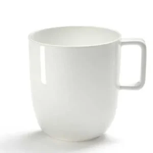 Serax Base theekop 350ml ø 8 hoogte 9 cm porselein wit glanzend Shop Nu