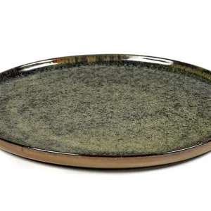 Serax Surface by Sergio Herman plat bord ø 24 cm indi grey Laatste Versie