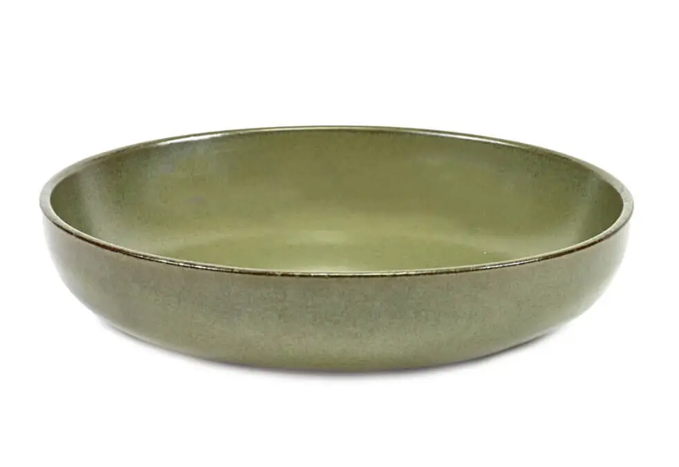 Serax Surface by Sergio Herman diep bord 19 cm camogreen Voordeelprijs