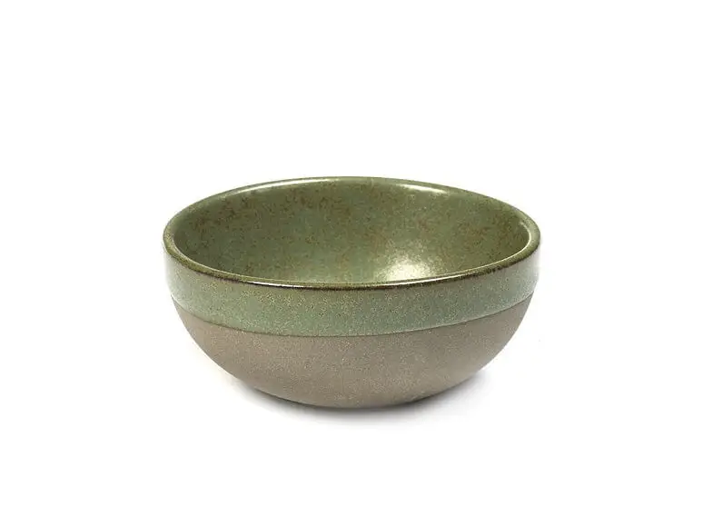 Serax Surface by Sergio Herman kom 9 cm camogreen Beperkte Voorraad