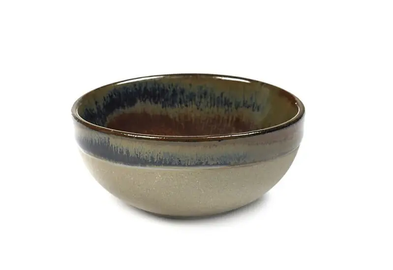 Serax Surface by Sergio Herman kom ø 9 cm rusty brown Exclusieve Aanbieding