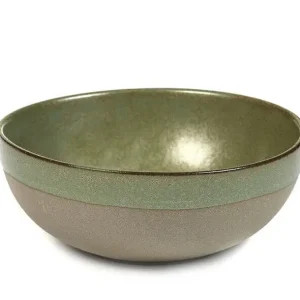 Bestseller Serax Surface by Sergio Herman kom 13 cm camogreen