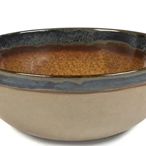Serax Surface by Sergio Herman kom L rond ø 23,5 cm rusty br Beperkte Voorraad