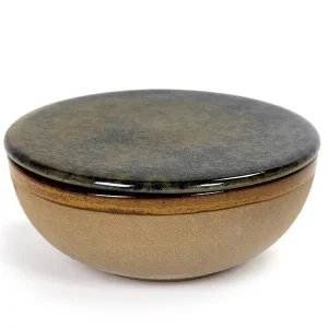 Serax Surface by Sergio Herman kom met deksel ø 13 cm indi grey Flitsaanbieding