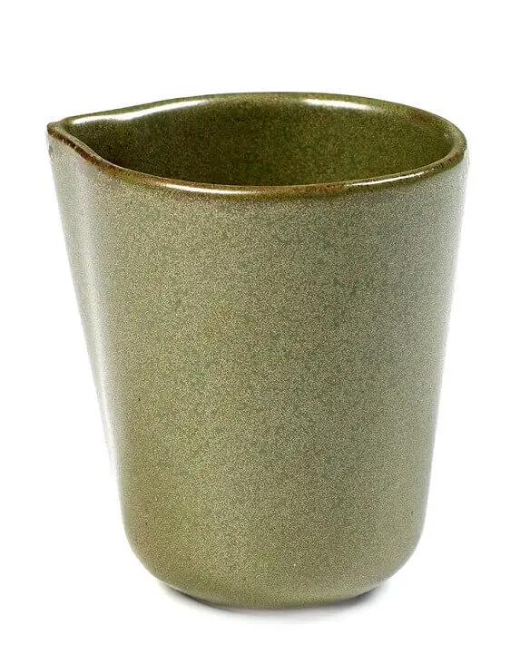 Serax Surface by Sergio Herman melkkan 190 ml camogreen Nieuw