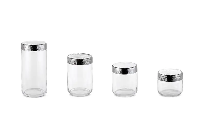 Alleen Vandaag Alessi Veneer voorraadpot 500 ml rvs glas