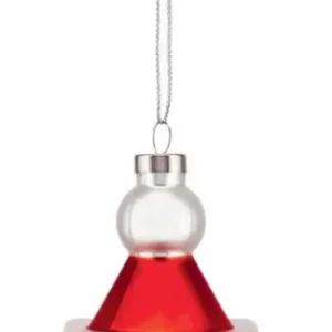 Beperkt Aanbod Alessi Santa Cube kerstbal 5,5 x 5,5 cm porselein