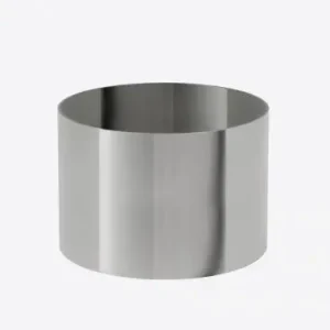 Point-Virgule kookring ø 6 cm h 4 cm rvs Hoge Kwaliteit