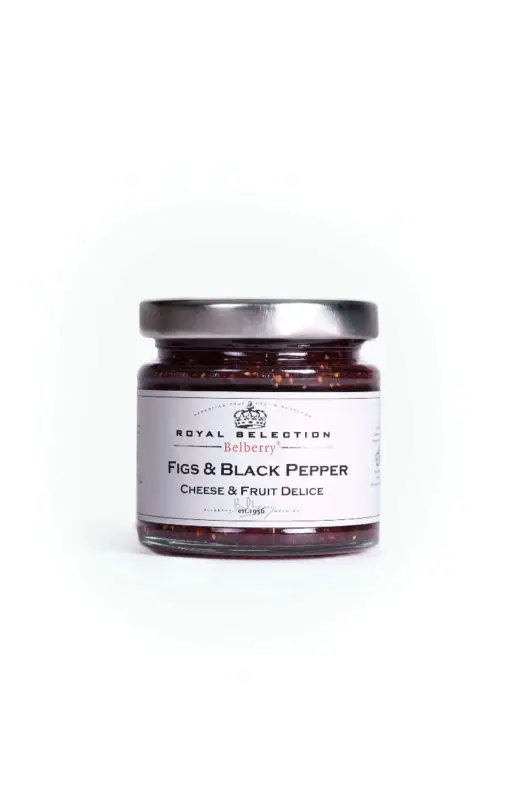 Oldenhof Belberry vijg & zwarte peper kaasbegeleider 130 gram Korting