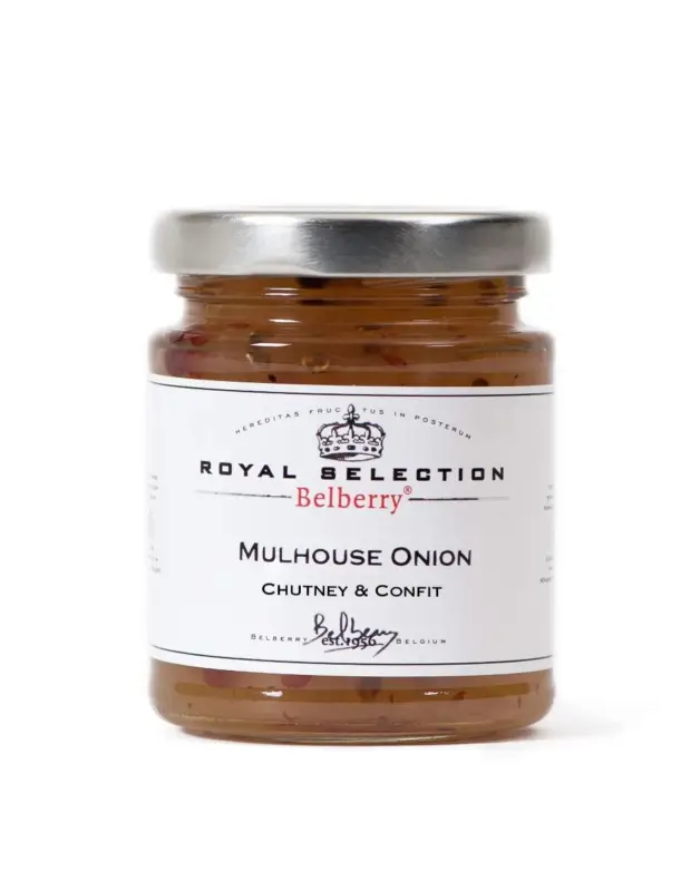 Dagaanbieding Oldenhof Belberry Mulhouse uien chutney 180 gram