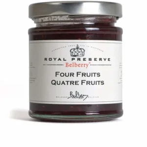 Tijdelijk Beschikbaar Oldenhof Belberry vier vruchten confiture 215 gram