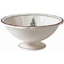 Gien Filet Noël saladeschaal ø 30 cm keramiek Premium