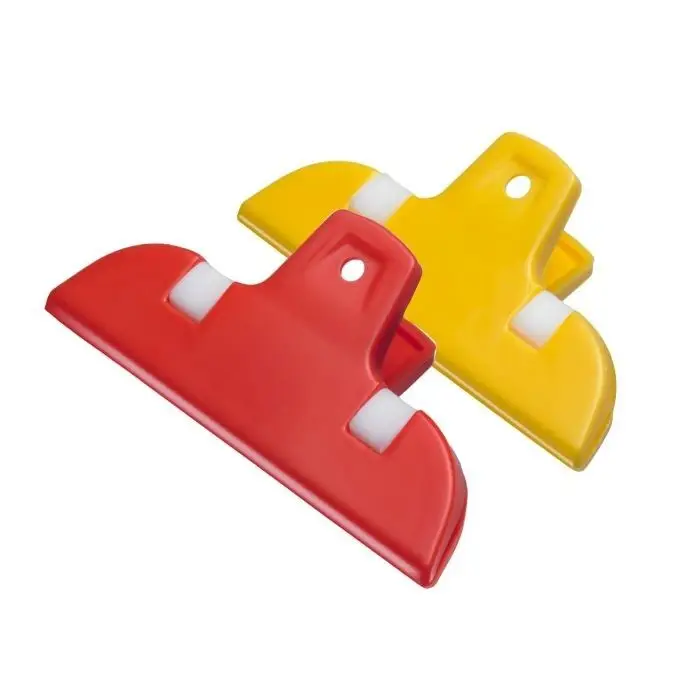Laatste Kans Westmark Bag Clips maxi kunststof geel-rood 2-delig