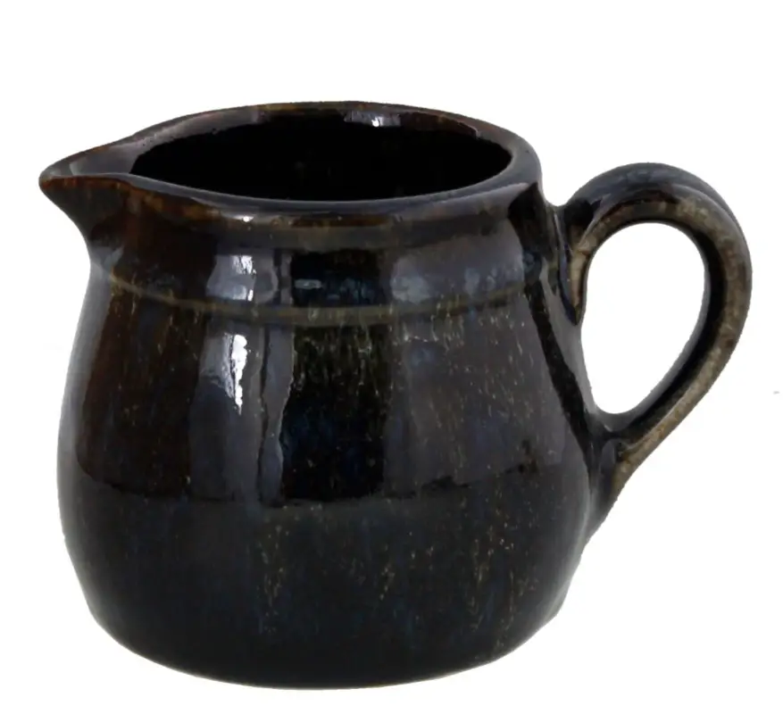 Oldenhof 1821 roomkannetje 200 ml aardewerk spickelblauw Voordeelprijs