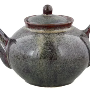 Oldenhof 1821 theepot 1 liter aardewerk mosgroen Op = Op