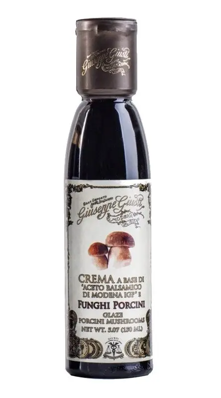 Giuseppe Giusti Crema balsamico met eekhoorntjesbrood 150 ml Hoge Kwaliteit