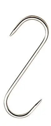 Gecertificeerd Deglon S-haak ø 6 mm / 16 cm rvs