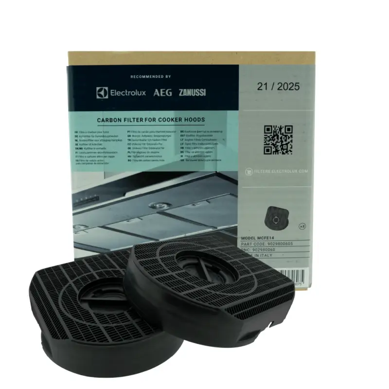 Dagaanbieding Electrolux Koolstoffilter MCFE14 / 9029800605 (2St.)