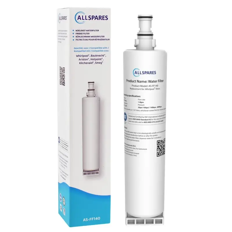 Waterfilter geschikt voor Whirlpool SBS002 / SBS200 Finale Uitverkoop