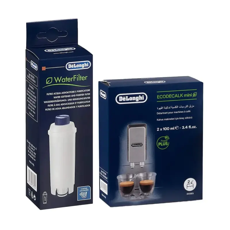 Delonghi Onderhoudsset Koffiemachine Waterfilter + Ontkalker (2x100ml) Hete Deal
