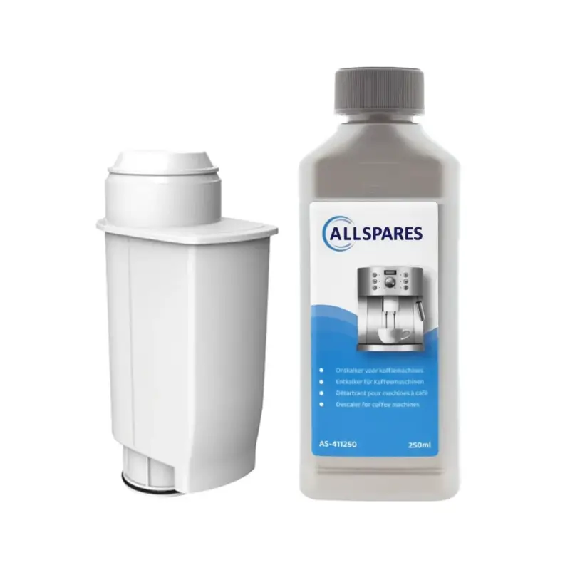 Nieuw Onderhoudsset Koffiemachine INTENZA+ Waterfilter CA6702 + Ontkalker geschikt voor Philips / Saeco