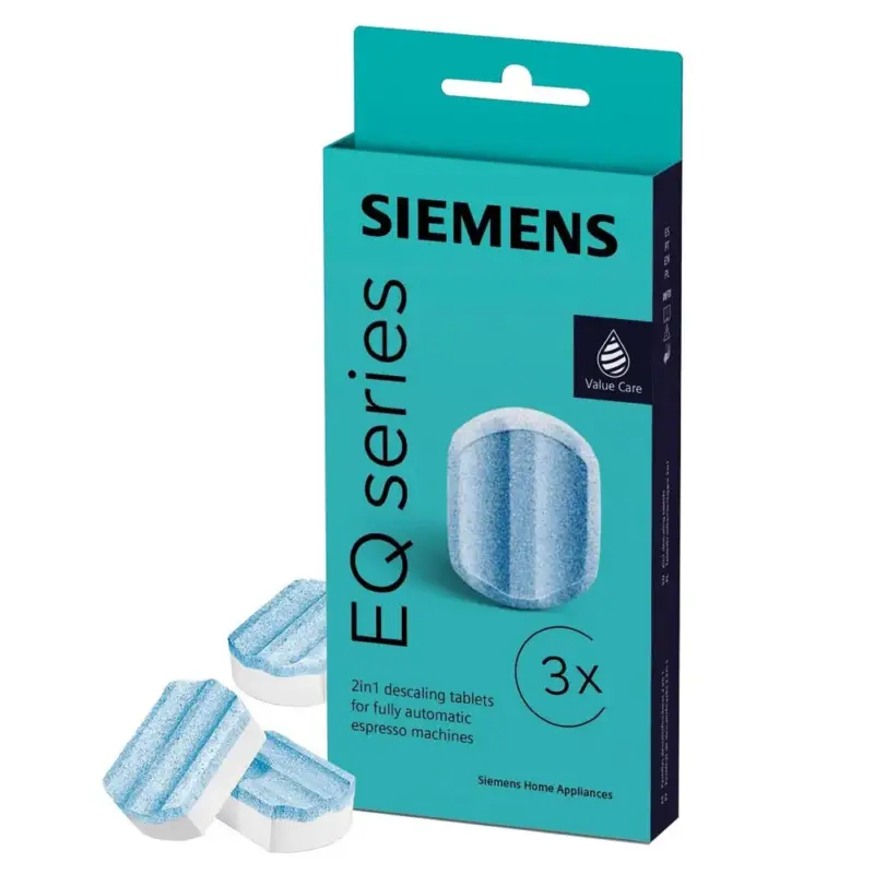 Flitsaanbieding Siemens EQ. Series Ontkalkingstabletten 2-in-1 00312094 / TZ80002A / 00576693 (3st.)