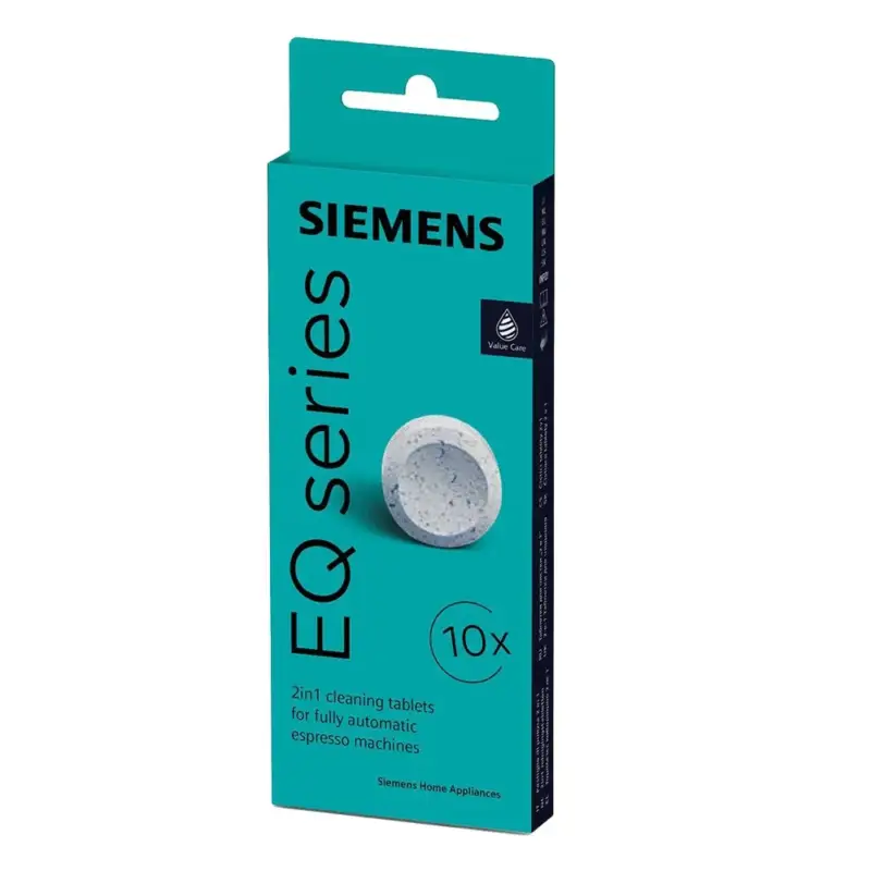 Merkproduct Siemens EQ. Series 2-in-1 Reinigingstabletten 00312097 / TZ80001A (10st)