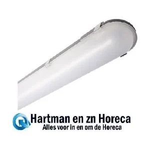 398HET18 - Led verlichtingsarmatuur 600 mm 230 Volt voor hoge temperatuur -40 tot + 55 graden 21 Watt. voor horeca afzuigkappen Actieprijs