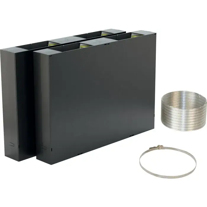 Beperkte Voorraad Integreerbare cleanAir Plus recirculatie startset met anti-allergeen/anti-vis koolfilter voor 90 cm glassdraftAir 17006057