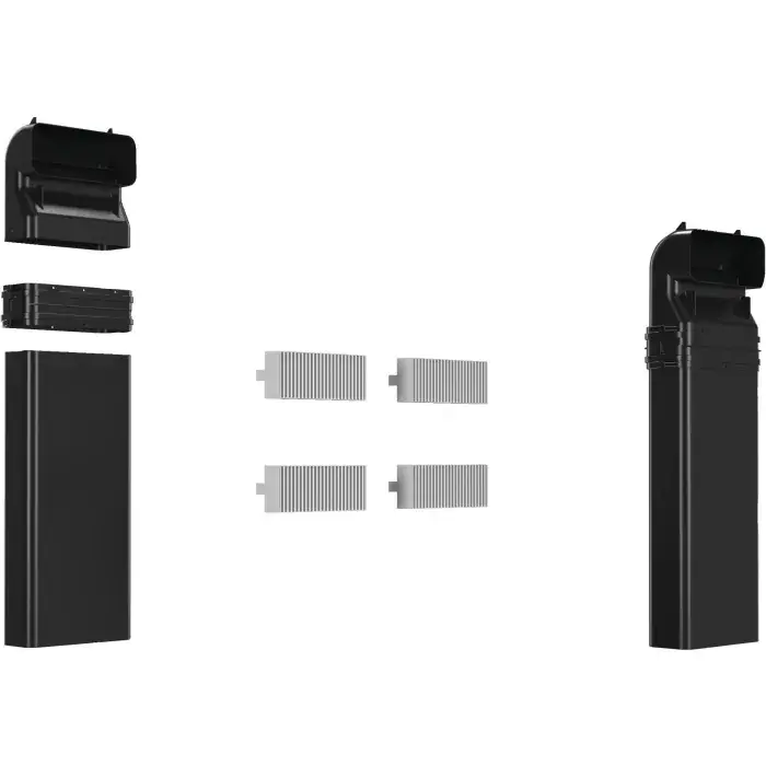 Set luchtafvoerkanalen voor kookplaten met afzuiging - inclusief 4 akoestische filters 17007182 Dagaanbieding