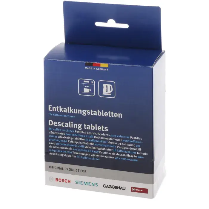 Exclusieve Aanbieding Ontkalkingstabletten 12x18g geschikt voor koffiemachines, waterkokers en heetwaterdispensers. 00312454