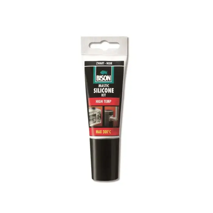 Bison Siliconenkit High Temp 60ml Zwart 6301463 Koop Vandaag