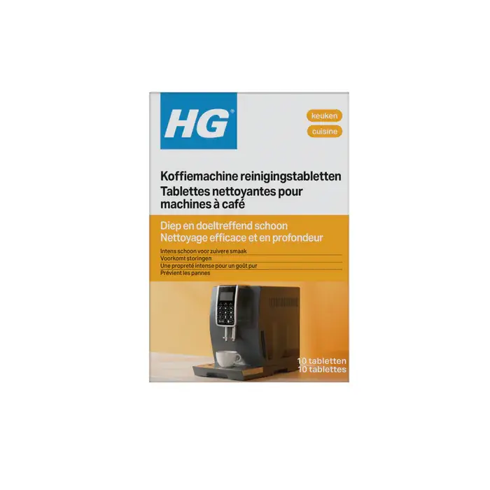 Gratis Retour HG universele reinigingstabletten voor koffiemachines - 637000100