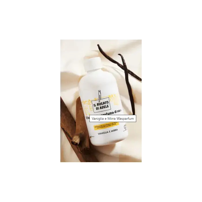 Meest Verkocht Il bucato di adele wasparfum 500ml Vanille & Mirre / Vaniglia e Mirra