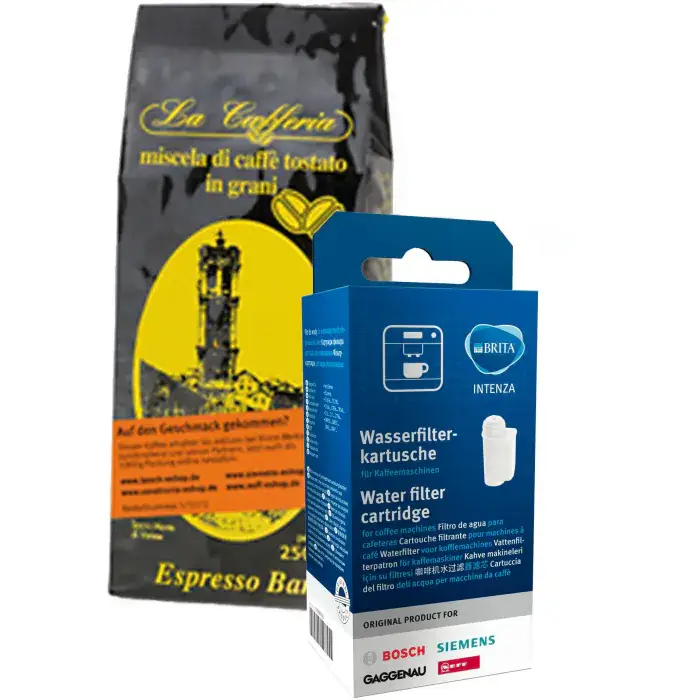 Brita intenza waterfilter en La Cafferia Supremo Espresso geschenk! 17001963 Lage Prijs