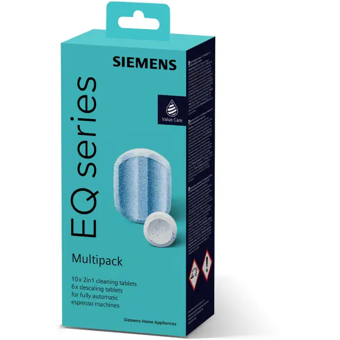 Verzorgingsset voor koffieautomaten - 10 reinigingstabletten - 2 x 3 Ontkalkingtabletten 00312291 Must-Have