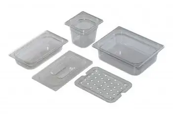 Saro 1/9 Gastronorm deksel poly met afdichting Op = Op