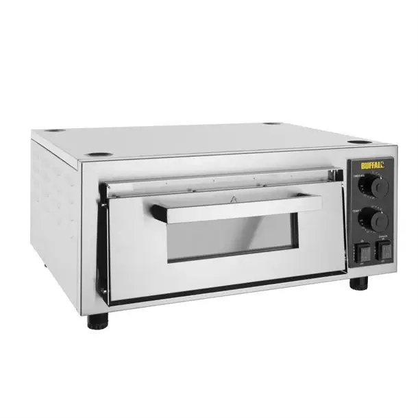 Buffalo Pizzaoven firestone | 16 inch | RVS | 28(h) x 63(b) x 51(d)cm Veilige Betaling