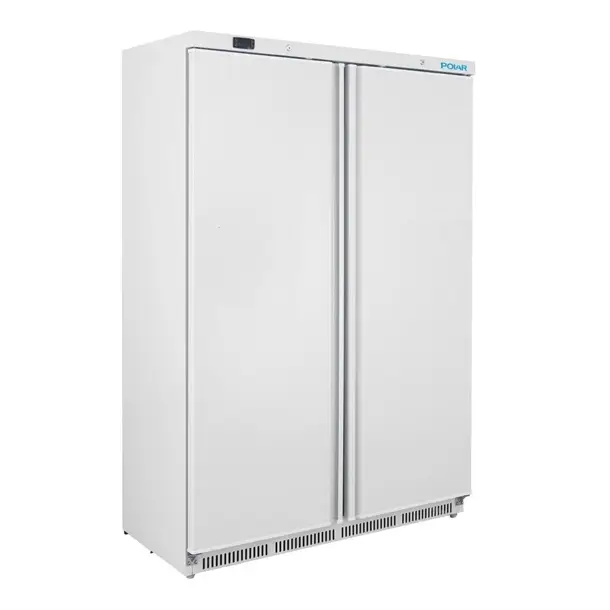 Polar 2 Deur Bedrijf diepvries 744 L RVS 185,3 x 121,5 x 58,5 cm Favoriet