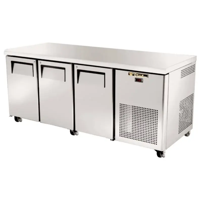 Bestel Nu True 3-deurs RVS werkbank GN koeling | 83 x 188 x 70 cm