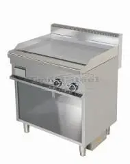 Lage Kosten Combisteel Bakplaat Groot Elektrisch 80x70x90 cm (bxdxh)